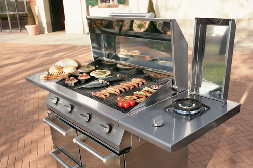 Nero Char-Broil 140 004 Copertura per Grill Barbecue a Gas Premium con 3 Fuochi